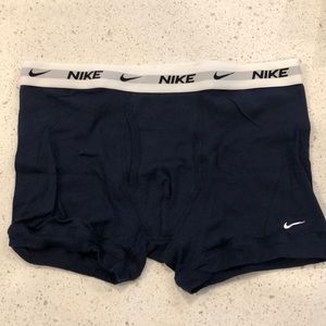 Nike trunks navy blue large